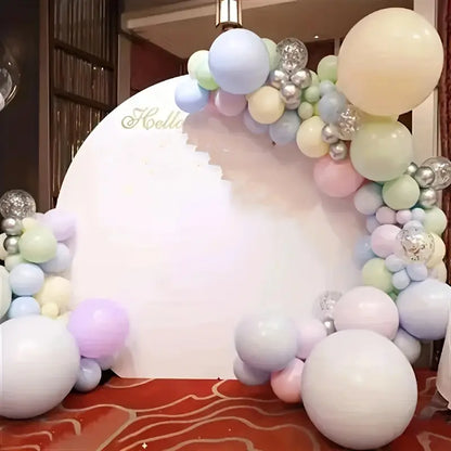 Colorful Macaron Latex Balloons